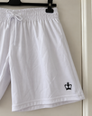 Short Black Crown Blanco Talla L