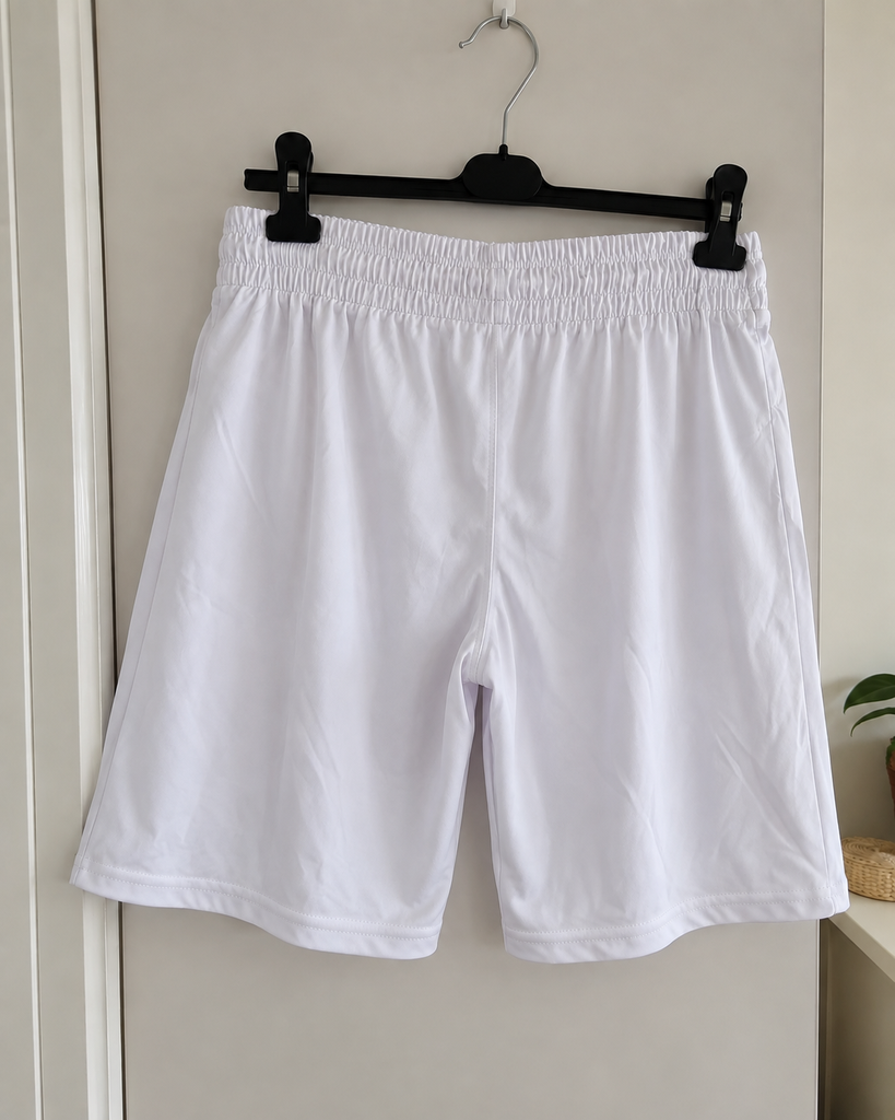 Short Black Crown Blanco Talla L