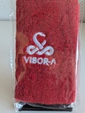 Muñequera Deportiva Vibora Roja con Logotipo Bordado
