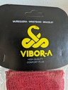 Muñequera Deportiva Vibora Roja con Logotipo Bordado