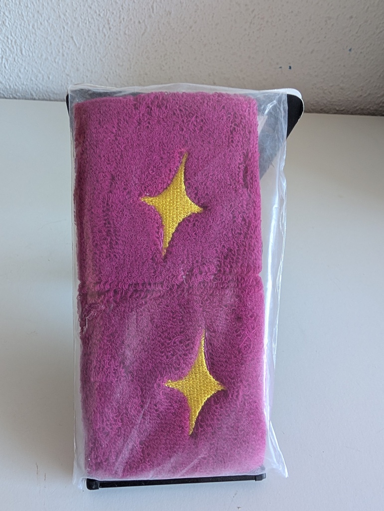 Muñequera Starvie Morada - Amarillo