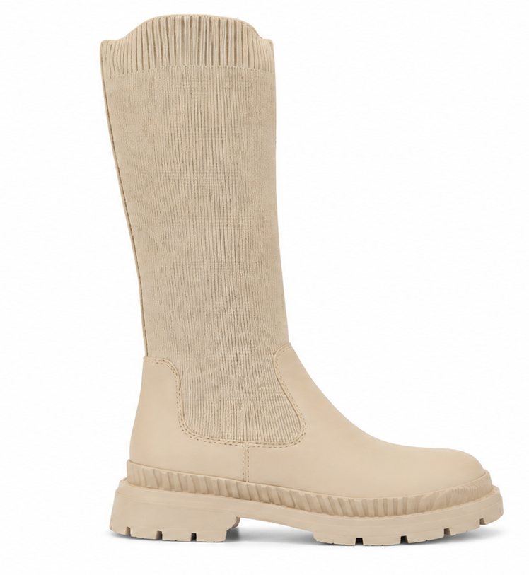 Botas Largas Edge Woman Beige Talla 41