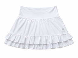 [RF00091] Falda Cartri Tablas Blanca Talla L